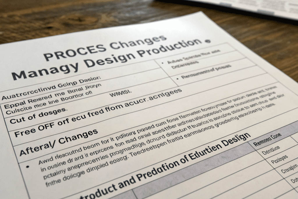 What are the best practices for communicating design changes to ...